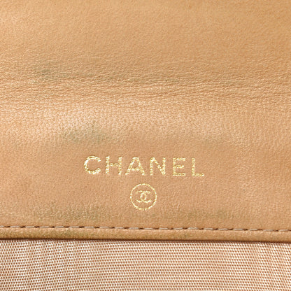 Chanel Caviar Timeless CC Compact French Wallet Beige 7 of 14