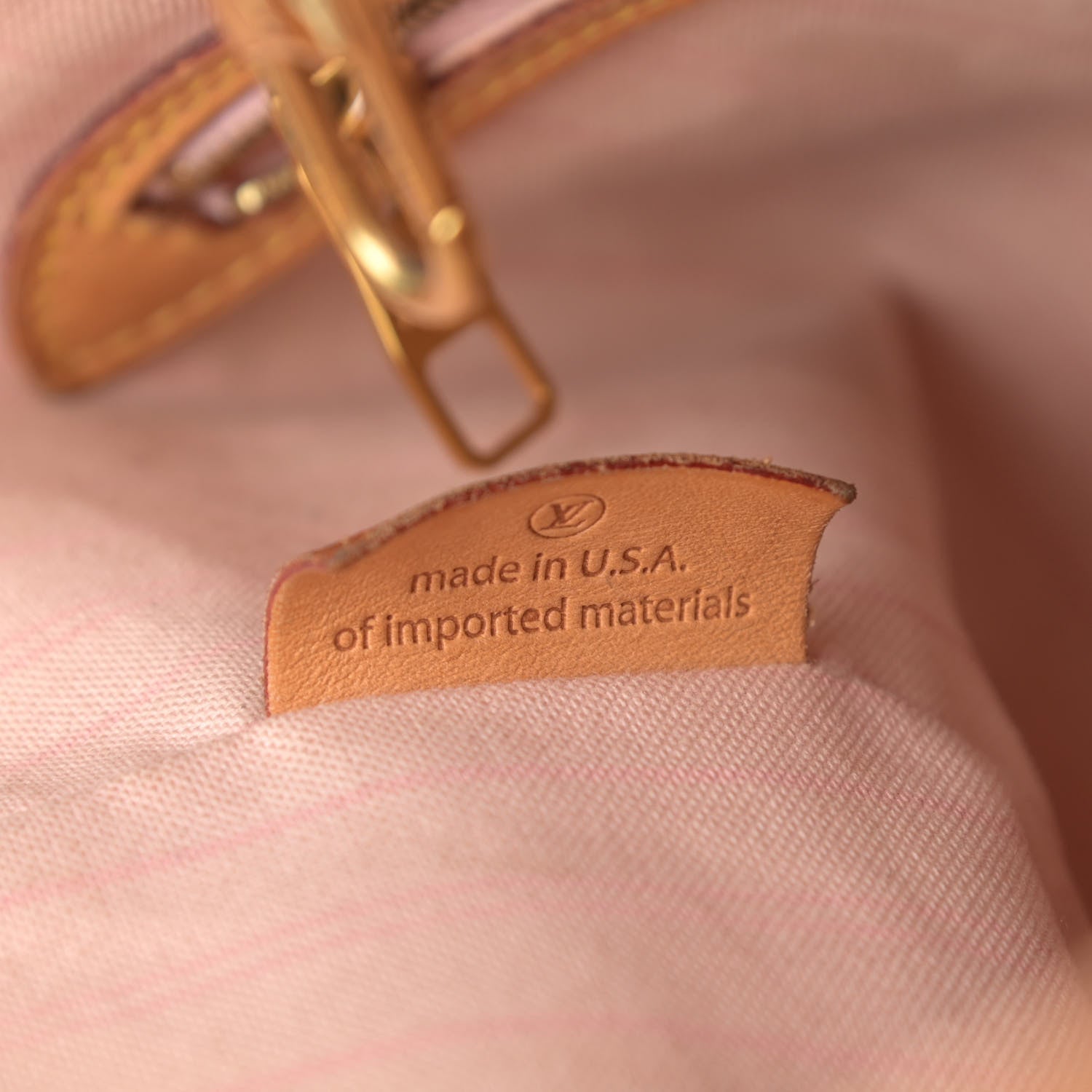 Louis Vuitton Damier Azur Delightful PM Rose Ballerine 7 of 14