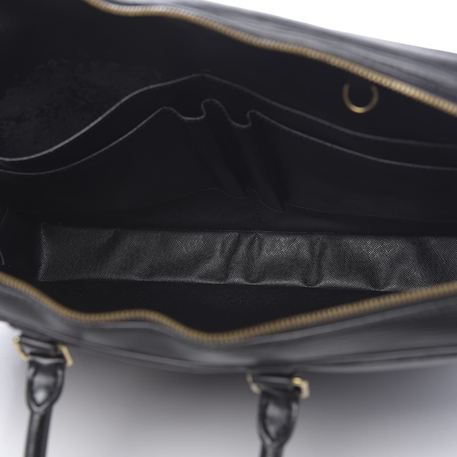 Louis Vuitton Epi Porte-Documents Voyage Briefcase Black 5 of 12