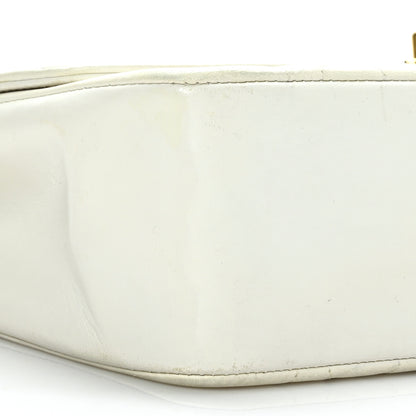 Chanel Lambskin Quilted Small Single Flap White 9 of 10