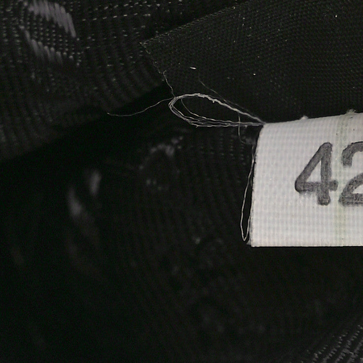 Tessuto Nylon Saffiano Mini Re-Edition 2005 Bag Black