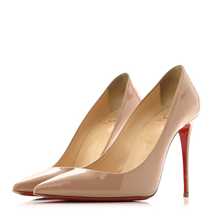 Christian Louboutin Patent So Kate 100 Pumps 39.5 Nude 4 of 11