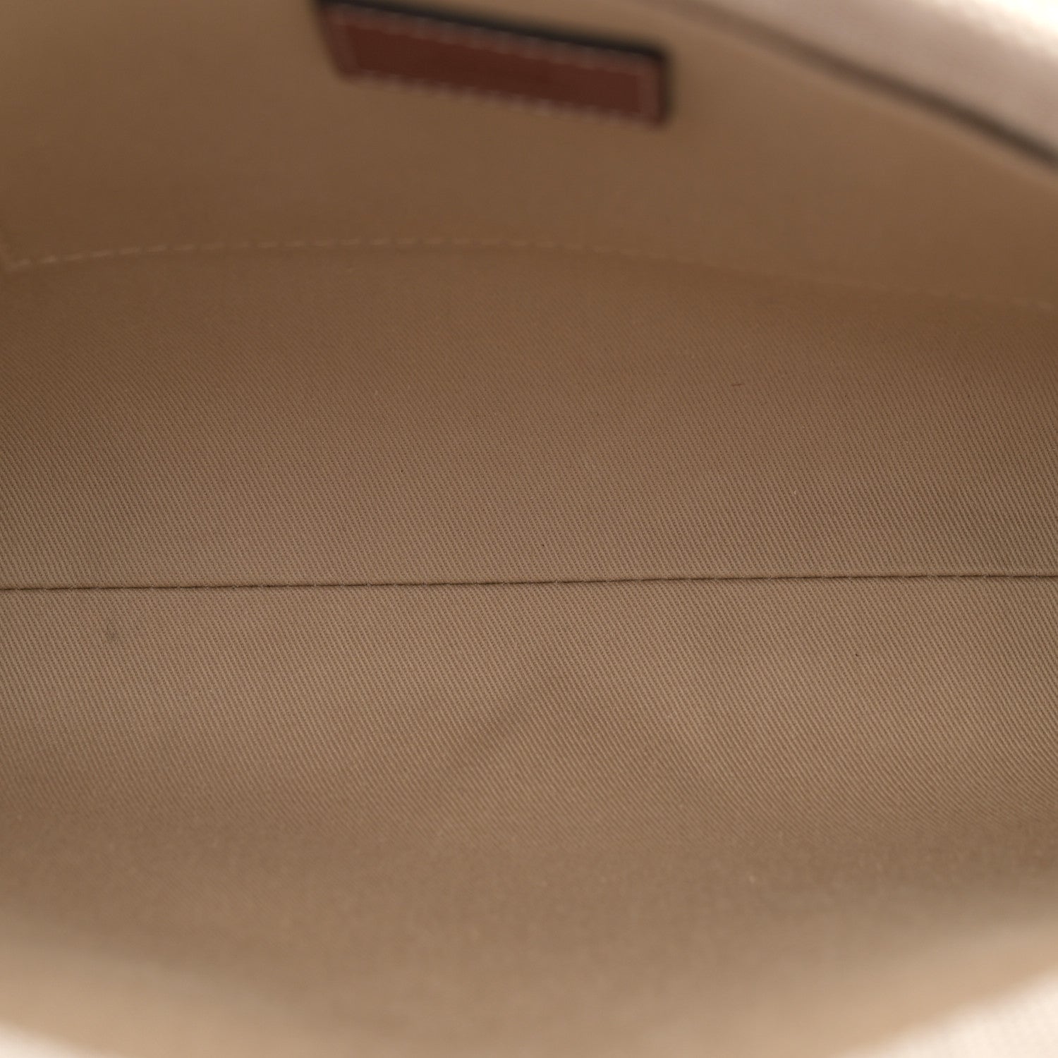 Chloe Cotton Calfskin Small Woody Ribbon Tote With Strap White Brown 5 of 12