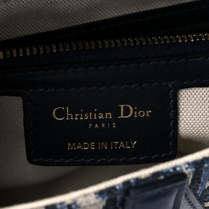 Christian Dior Oblique Saddle Bag Blue 6 of 10