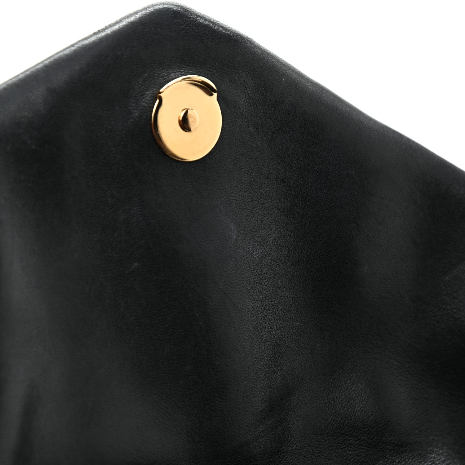 Saint Laurent Lambskin Quilted Small Loulou Puffer Monogram Chain Satchel Black 11 of 11