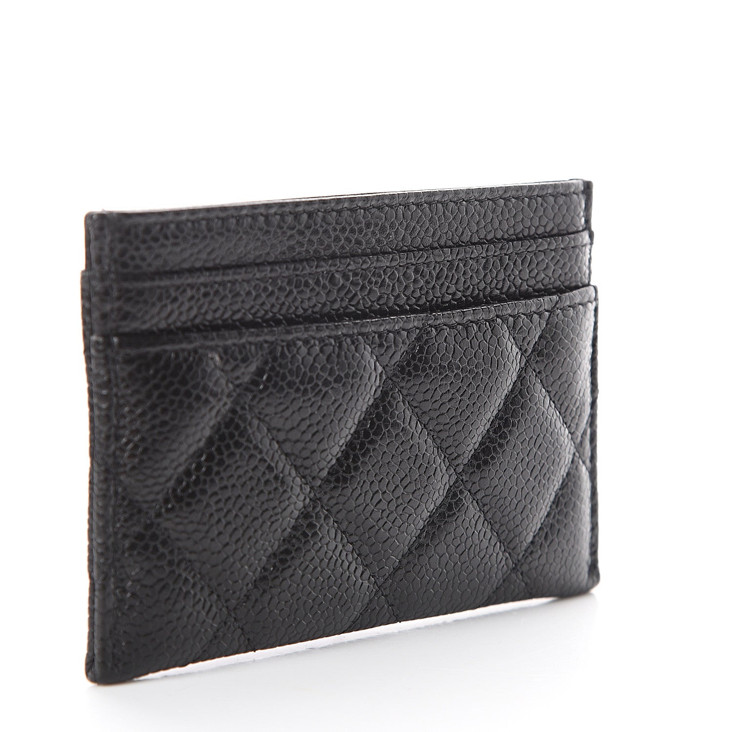 Chanel Caviar Quilted Incognito Card Holder Black 2 of 7