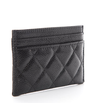 Chanel Caviar Quilted Incognito Card Holder Black 2 of 7