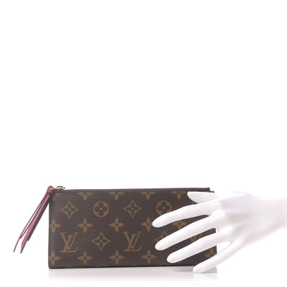 Louis Vuitton Monogram Adele Wallet Fuchsia 2 of 10