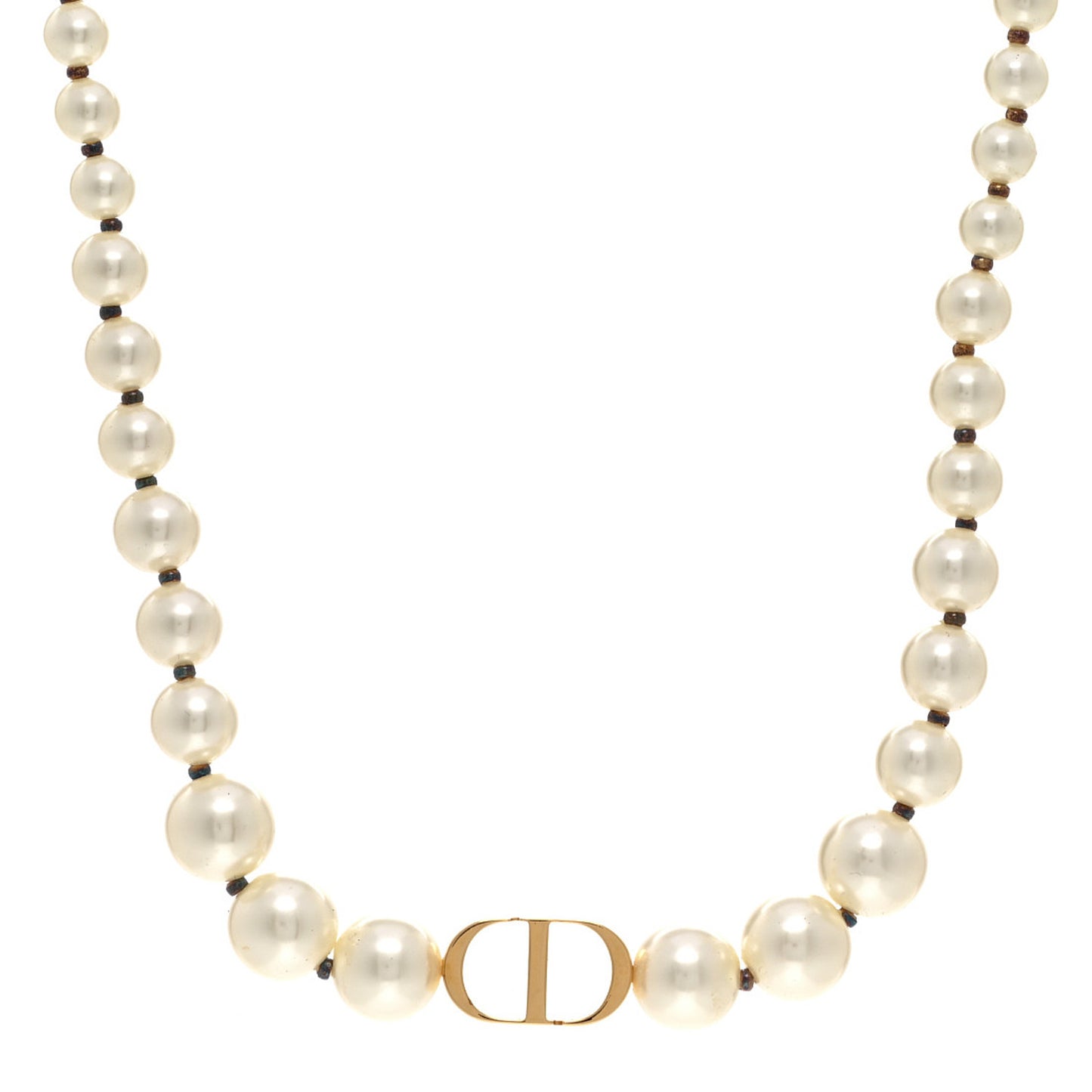 Pearl 30 Montaigne Choker Necklace Gold