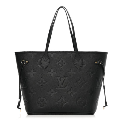 Louis Vuitton Empreinte Monogram Giant Neverfull MM Black 1 of 9