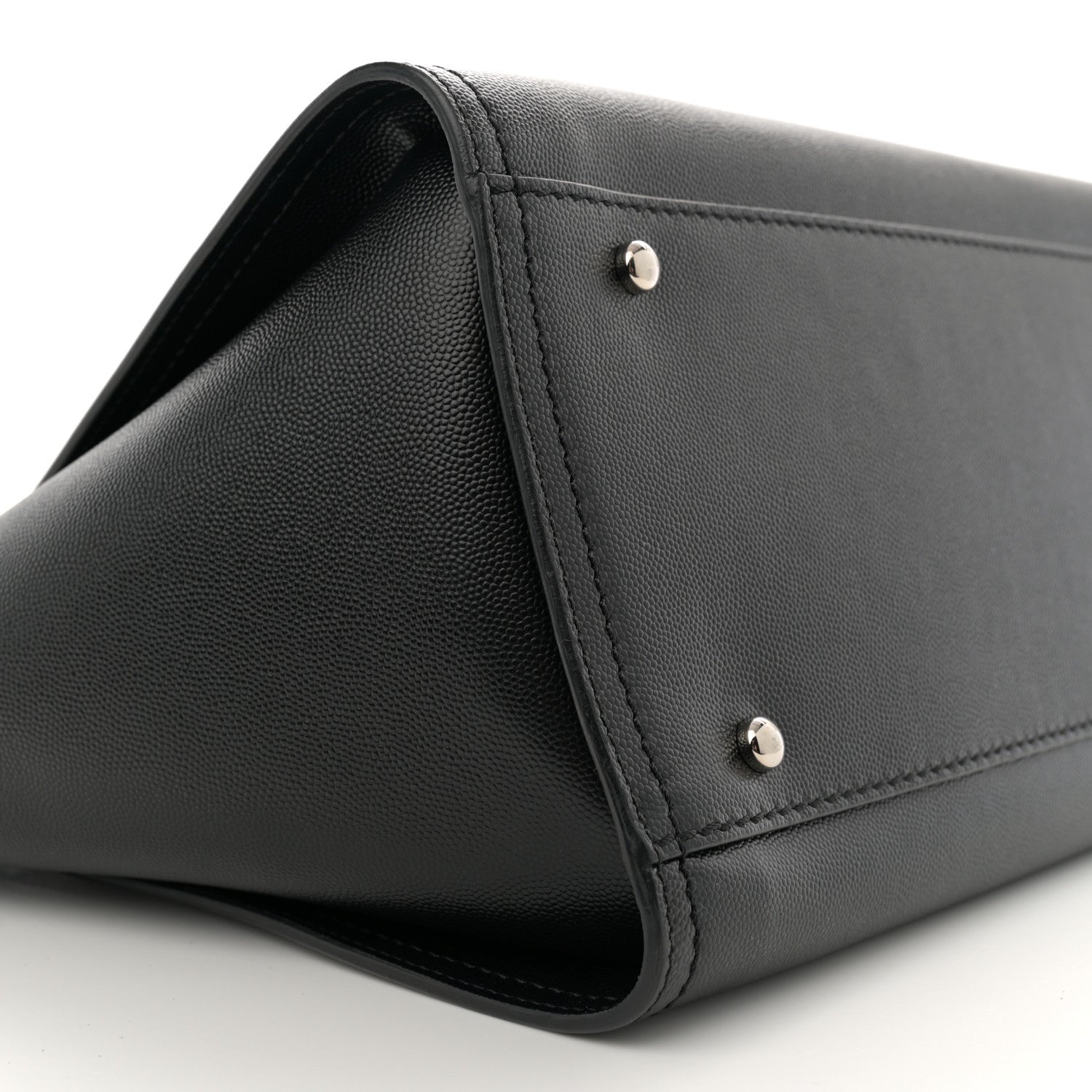 Chanel Caviar Small Studded Deauville Tote Black 9 of 12