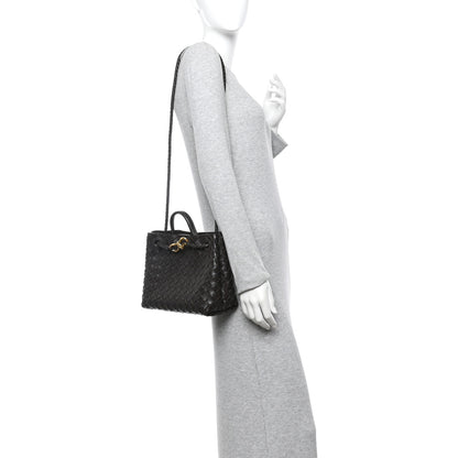 Bottega Veneta Nappa Intrecciato Small Andiamo Shoulder Bag Fondant 2 of 12