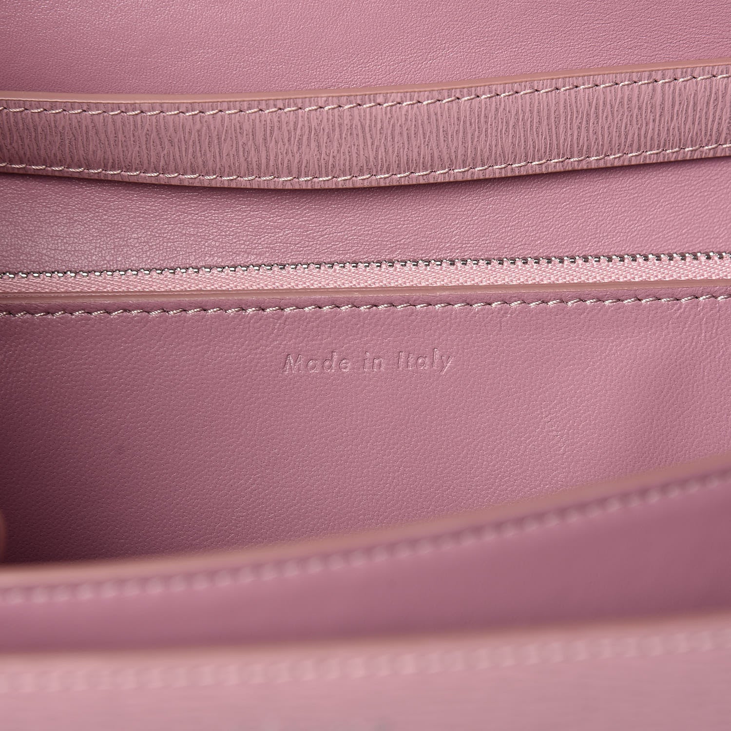 Celine Liege Calfskin Medium Classic Box Flap Bag Antique Rose 7 of 9