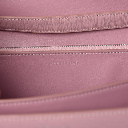 Celine Liege Calfskin Medium Classic Box Flap Bag Antique Rose 7 of 9