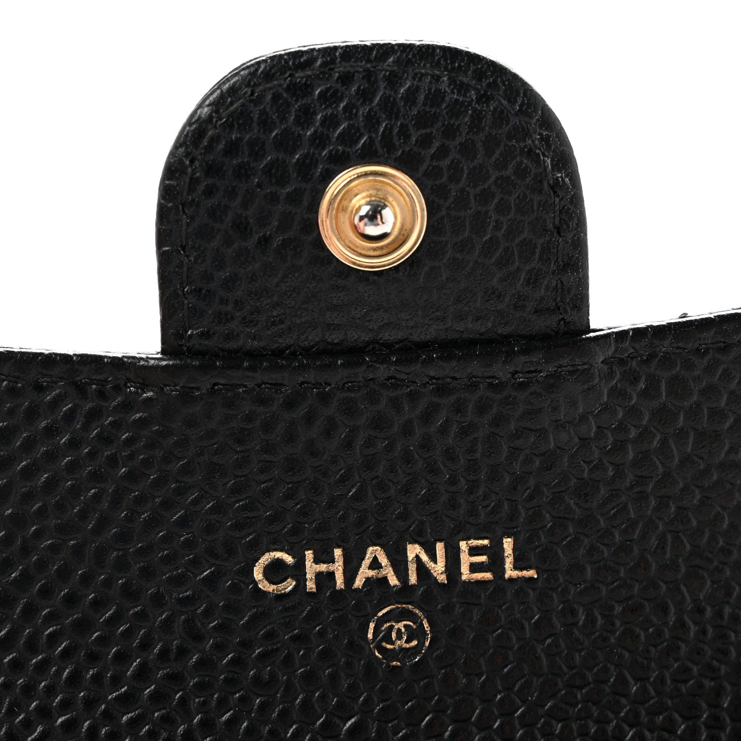 Chanel Caviar Quilted Flap Card Holder Black 6 of 11