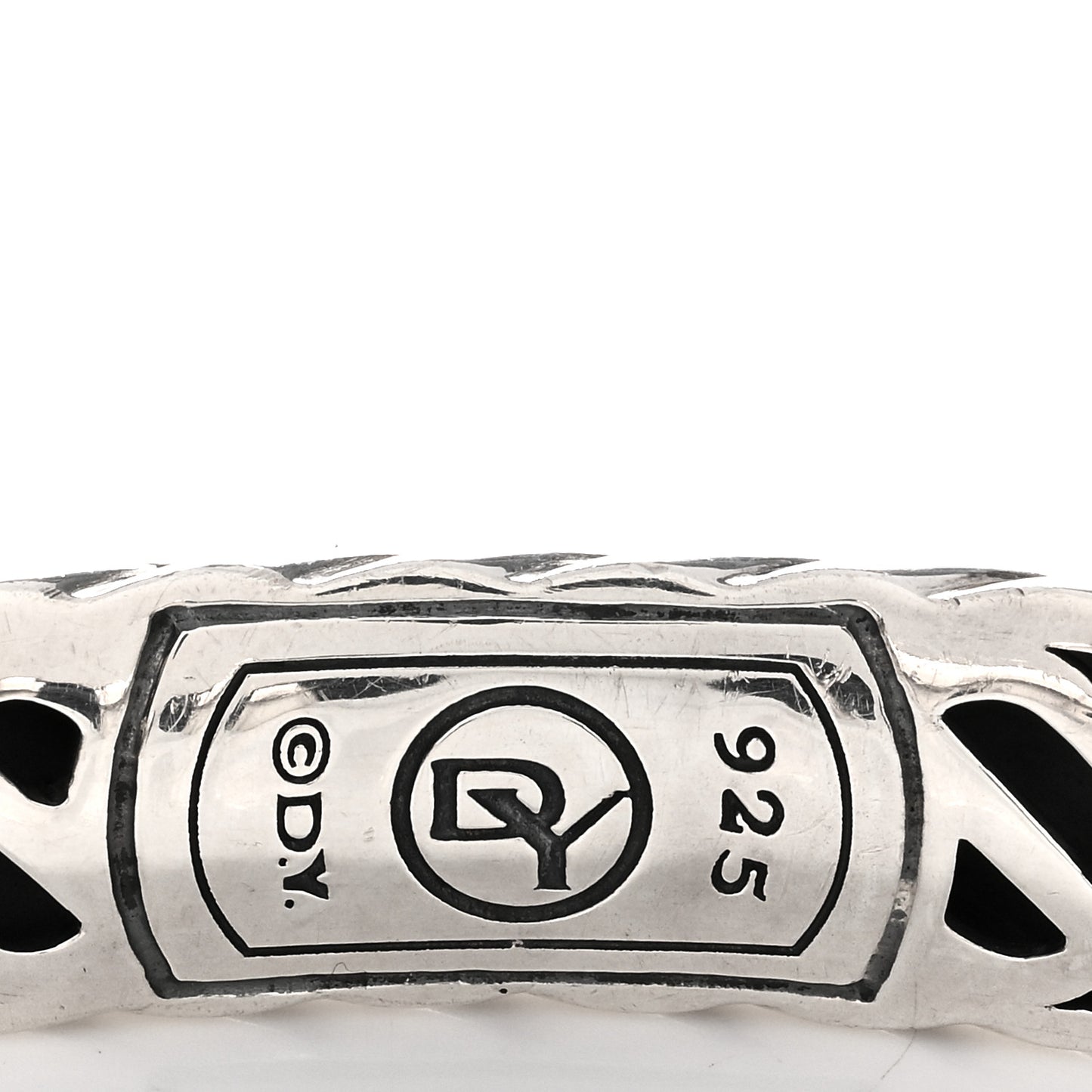 Sterling Silver Diamond Black Onyx 10mm Waverly Bracelet