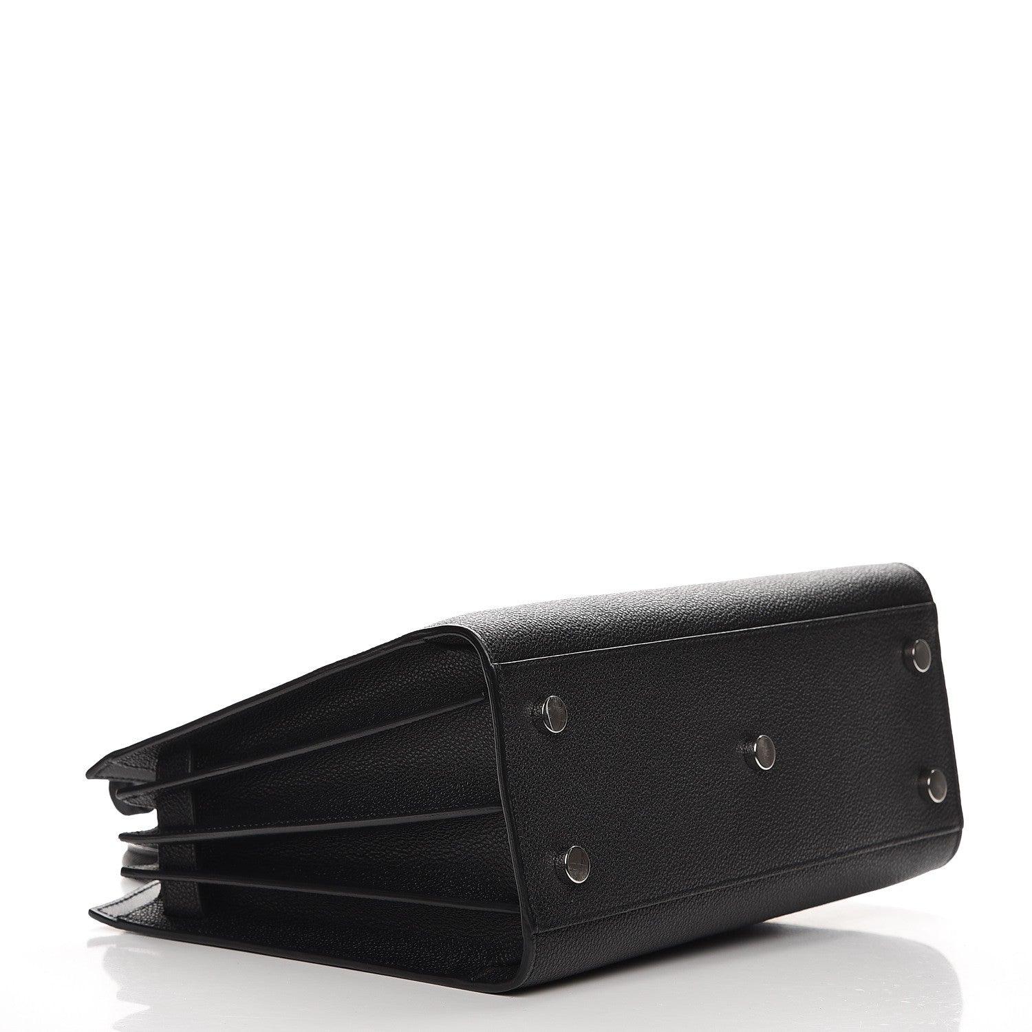 Saint Laurent Grained Calfskin Baby Sac De Jour Black 5 of 9
