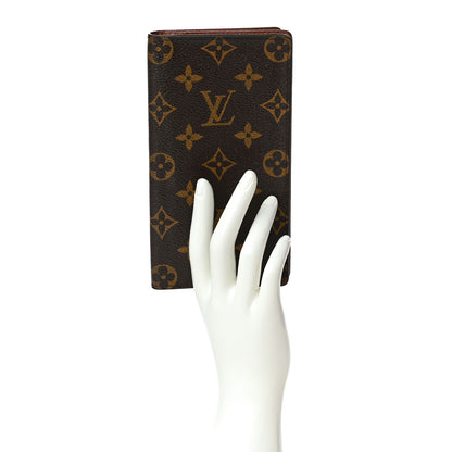 Louis Vuitton Monogram Checkbook Holder Case Wallet 2 of 12
