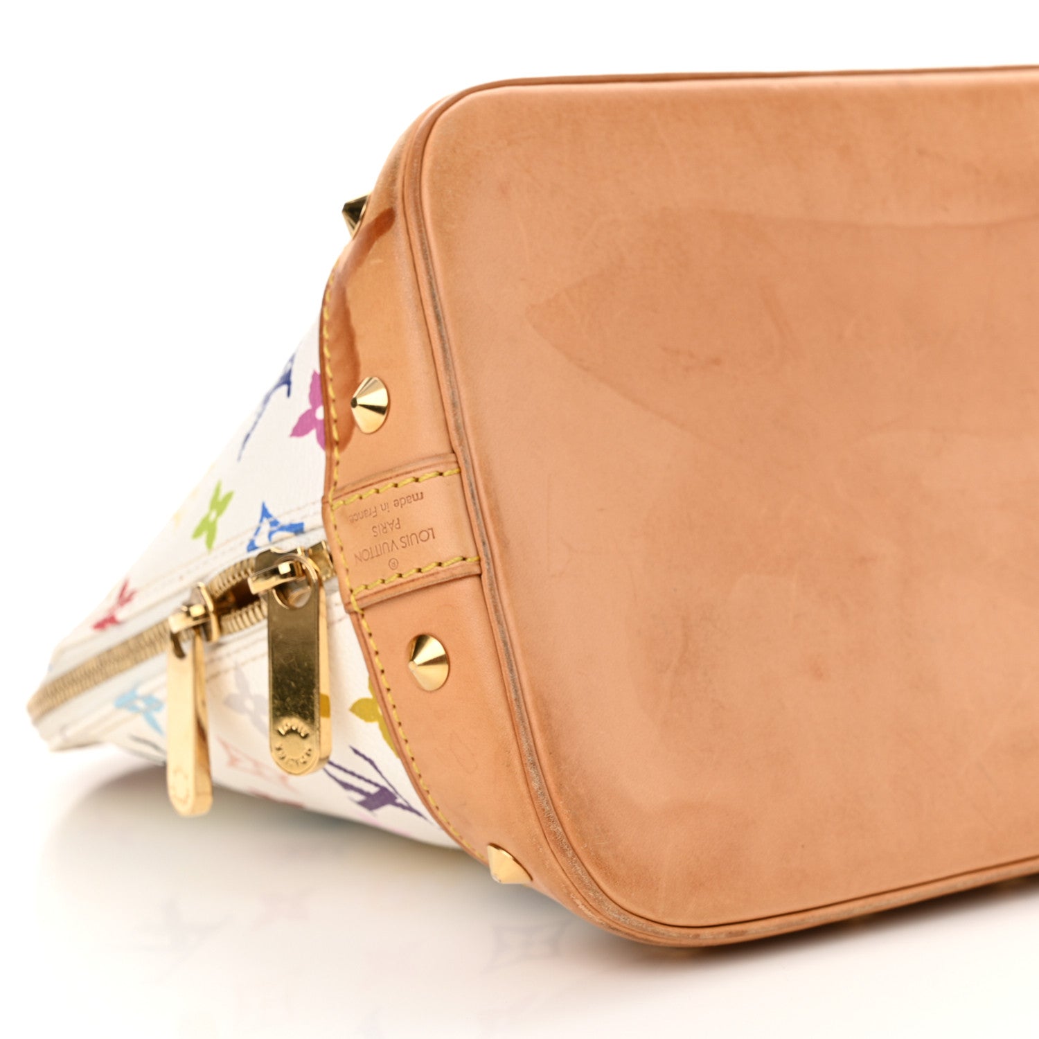 Louis Vuitton Monogram Multicolor Alma White 9 of 17