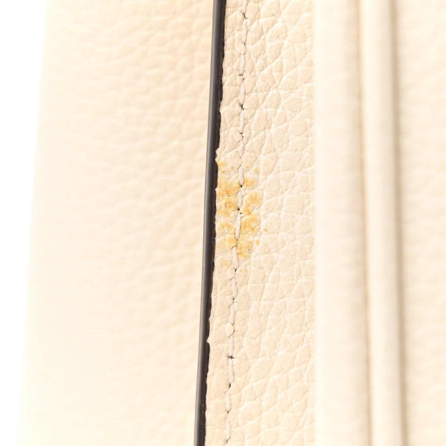 Gucci Grainy Calfskin Medium Zumi Top Handle Bag Mystic White 12 of 16