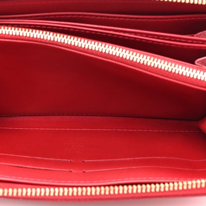 Louis Vuitton Vernis Zippy Wallet Pomme D'Amour 9 of 16
