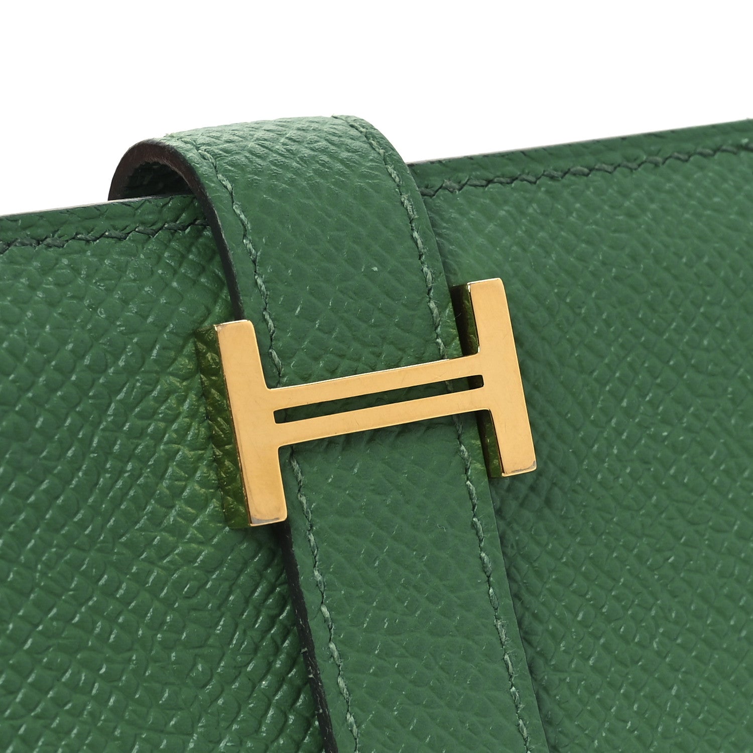 Hermes Epsom Mini Bearn Wallet Cactus 8 of 9