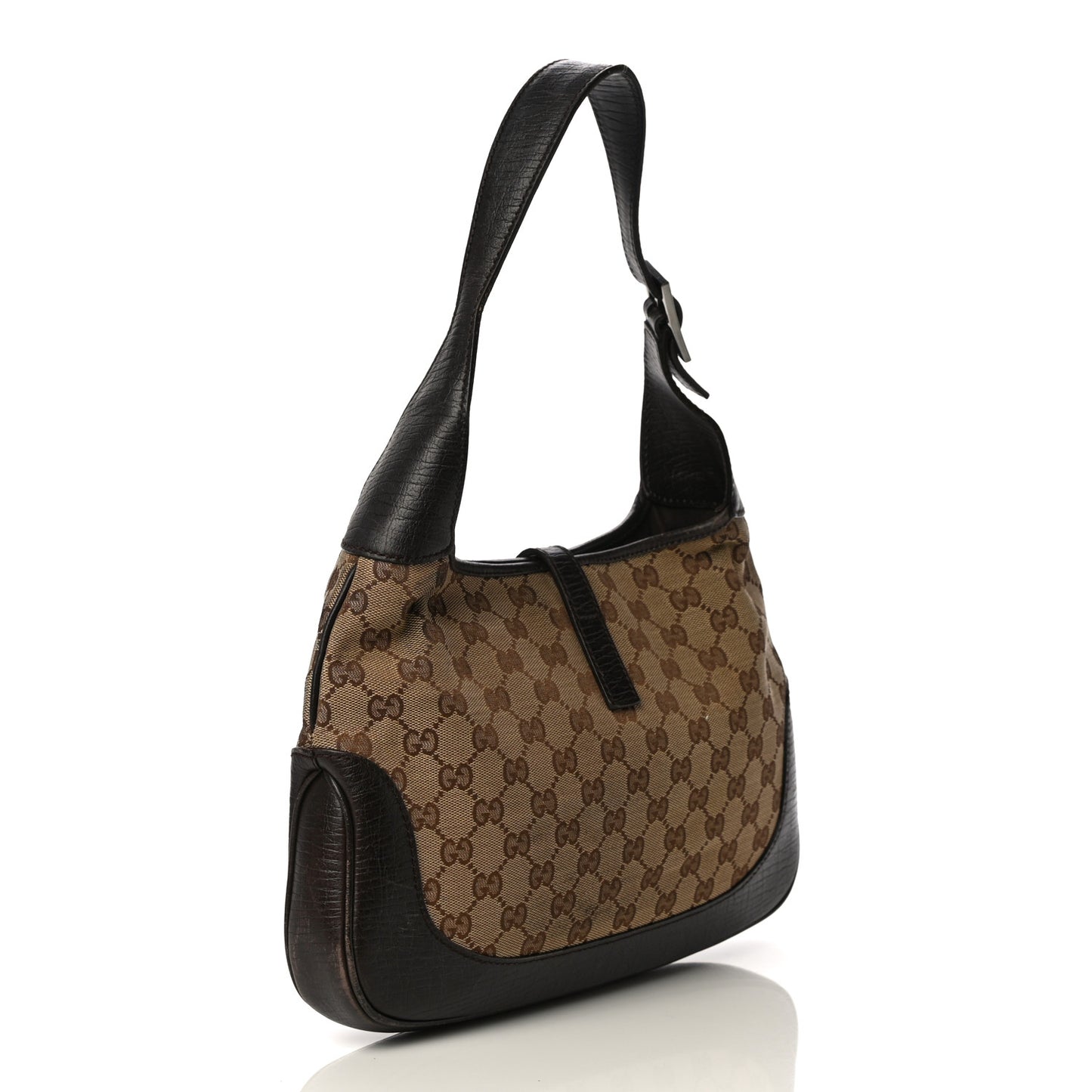 Monogram Web Jackie O Hobo Dark Brown