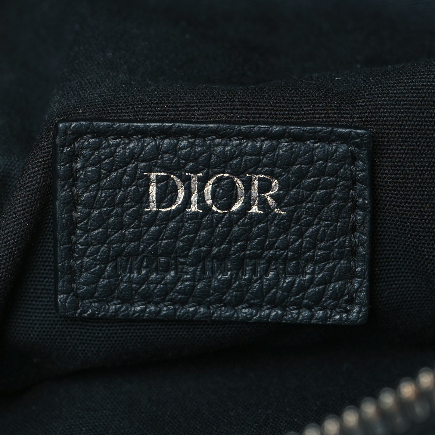 Oblique Mens Saddle Bag Blue