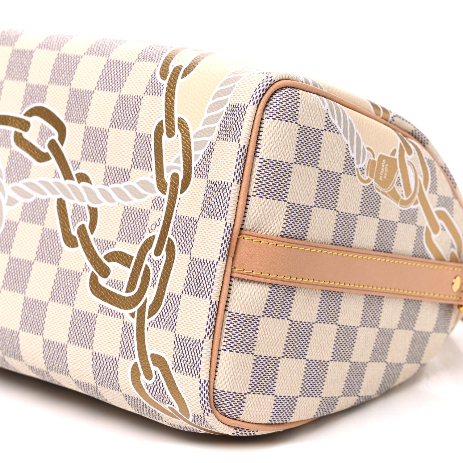 Louis Vuitton Damier Azur Nautical Speedy Bandouliere 25 9 of 9