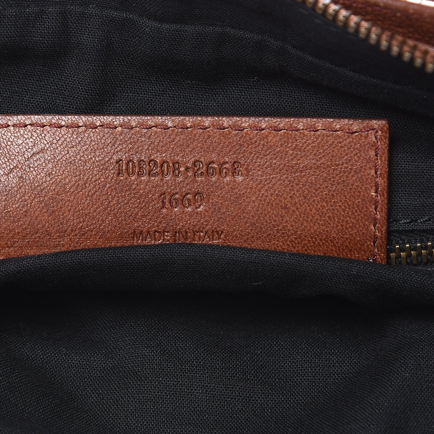 Agneau Canvas Classic Hardware First Brown