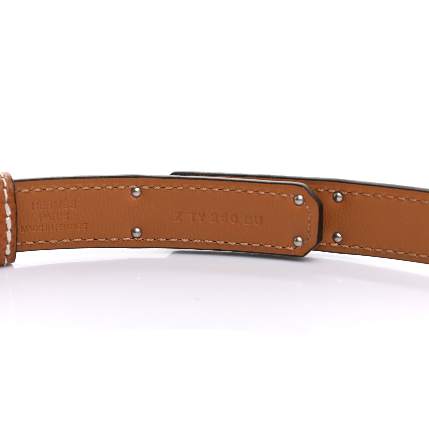 Hermes Epsom Kelly Belt Gold 3 of 4
