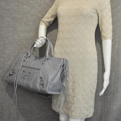Balenciaga Agneau Classic Silver Hardware Part Time Ardoise 2 of 10