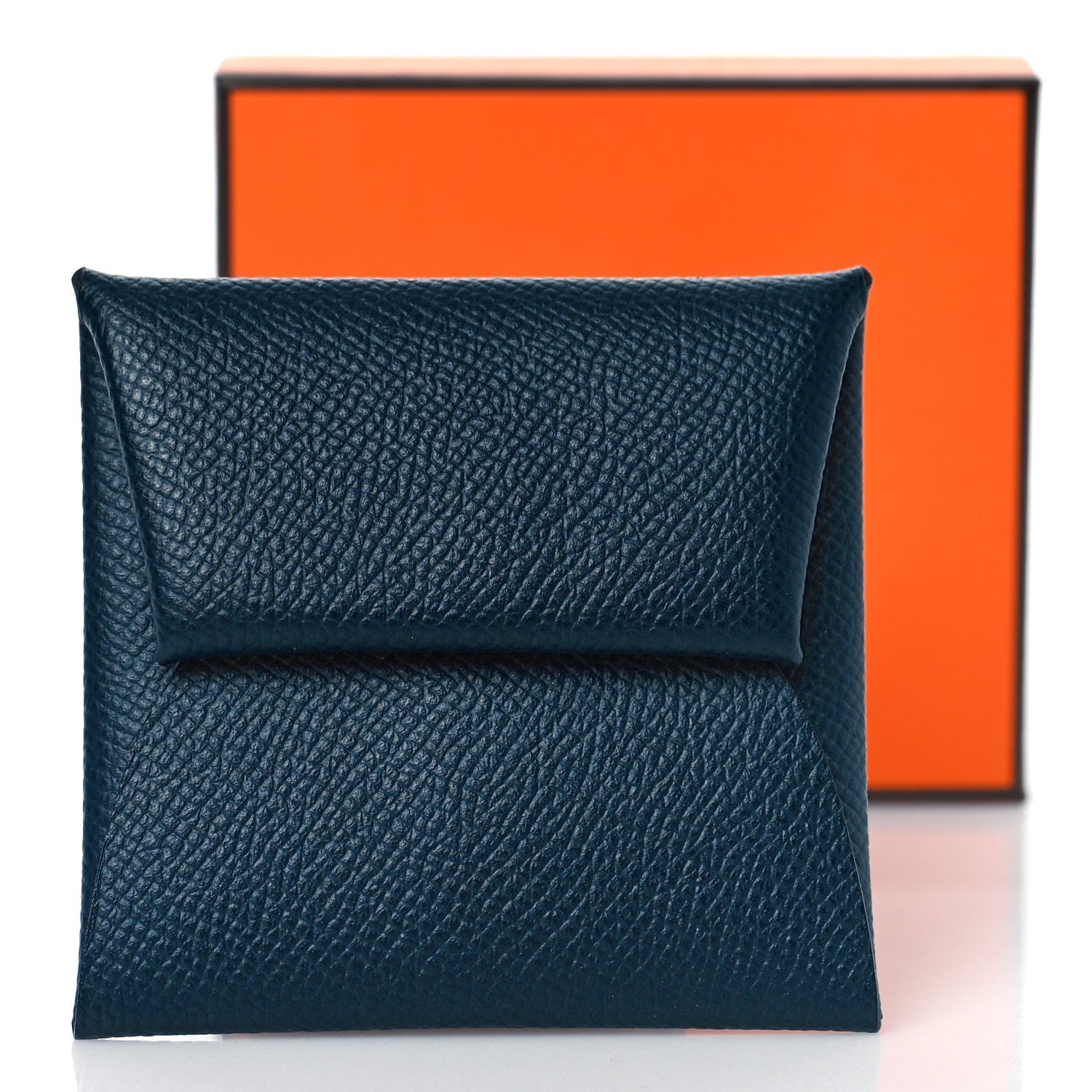Hermes Epsom Bastia Coin Purse Bleu Indigo 9 of 9