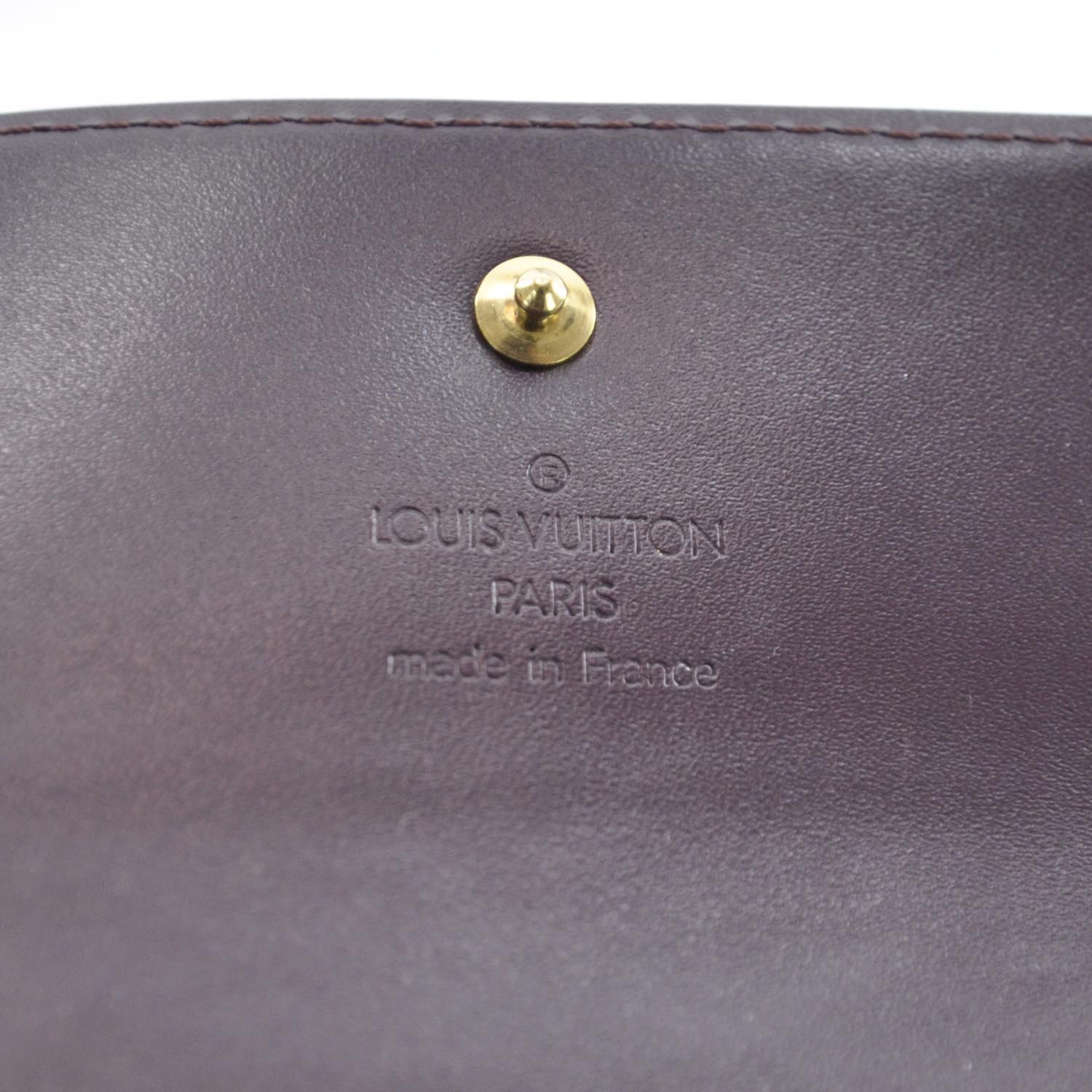 Louis Vuitton Suhali Porte Tresor International Wallet Plum 7 of 8