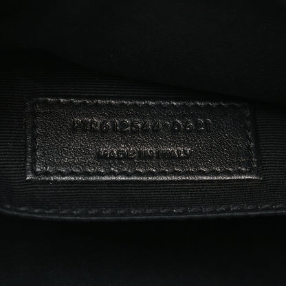 Saint Laurent Suede Calfskin Monogram Lou Camera Bag Vert Fonce 7 of 12