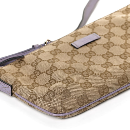 Gucci Monogram Pretty Boat Pochette Lilac 12 of 13