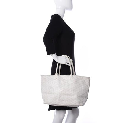 Goyard Goyardine Saint Louis PM White 2 of 19
