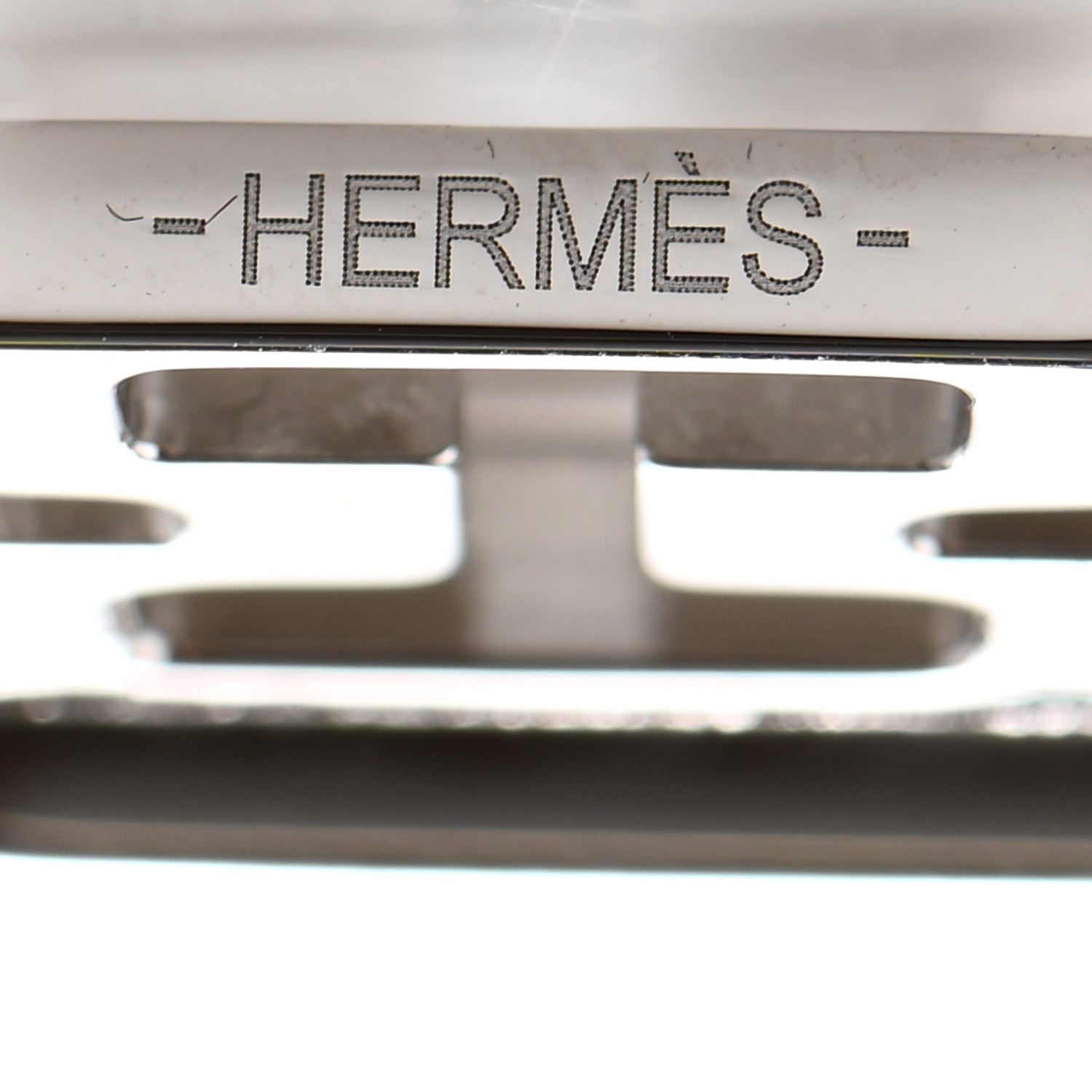 Hermes Palladium Curiosite Cle H Charm 3 of 4