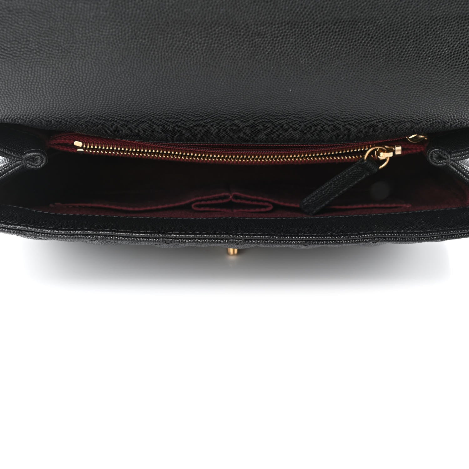 Chanel Caviar Quilted Small Coco Handle Flap Black 4 of 4