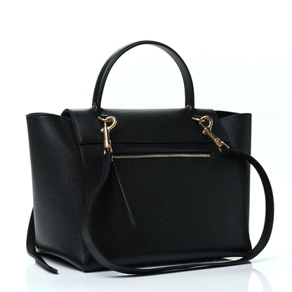Celine Grained Calfskin Mini Belt Bag Black 3 of 8