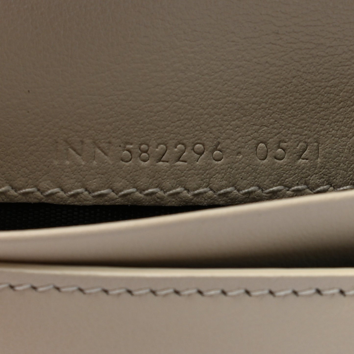 Shiny Calfskin Crocodile Embossed Monogram Uptown Compact Wallet White Vintage