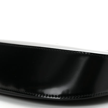 Prada Spazzolato Cleo Shoulder Bag Black 9 of 9