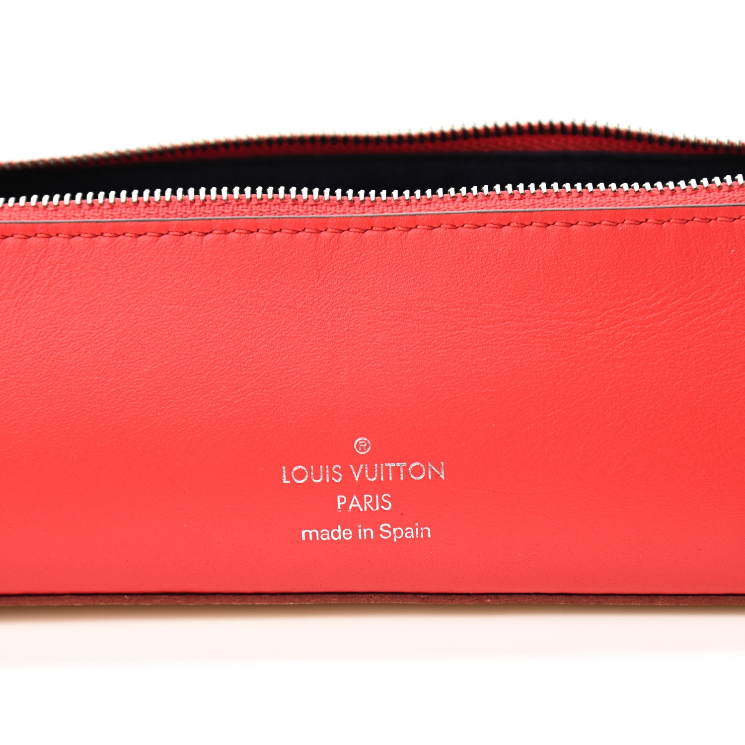 Louis Vuitton Monogram Elizabeth Pencil Pouch Red 6 of 7