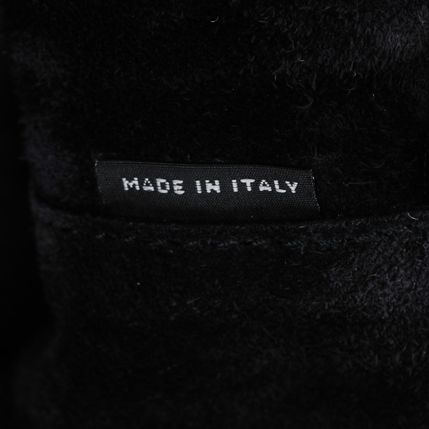 Goatskin Madras Tote Nero Black