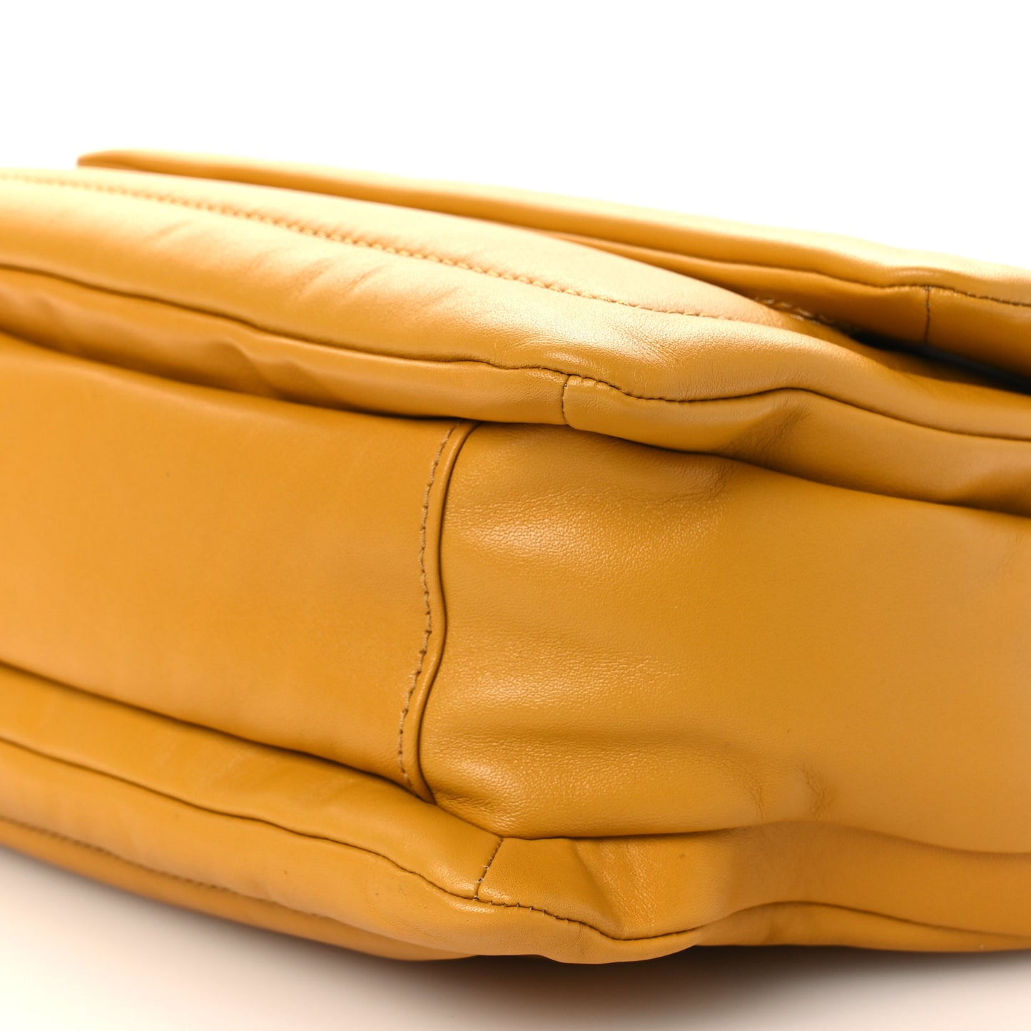 Lambskin The Pillow Bag Yellow
