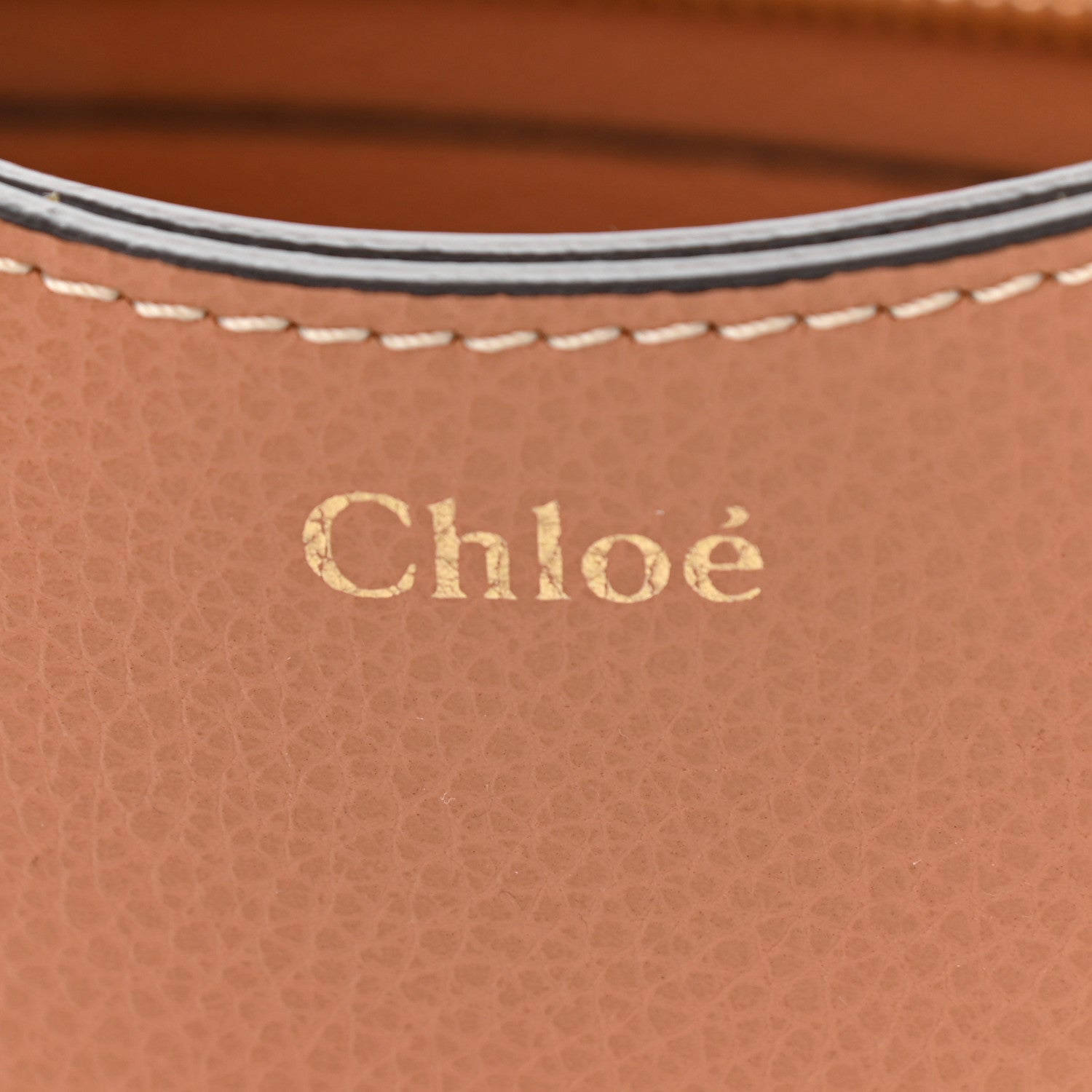 Chloe Small Grain Smooth Calfskin Small Darryl Hobo Muted Brown 6 of 12