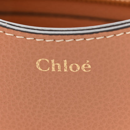 Chloe Small Grain Smooth Calfskin Small Darryl Hobo Muted Brown 6 of 12