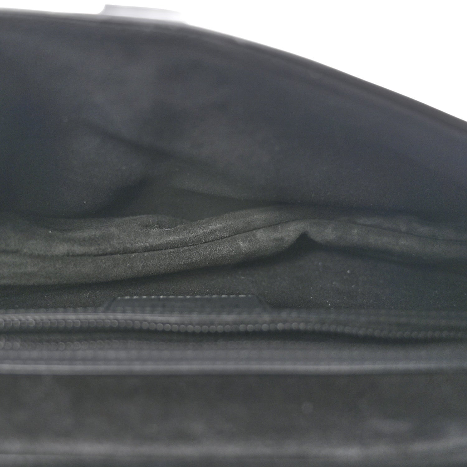 Christian Dior Ultra Matte Calfskin Saddle Bag With Strap Black 5 of 11