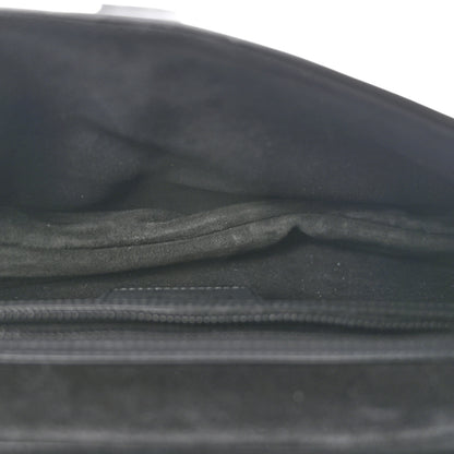 Christian Dior Ultra Matte Calfskin Saddle Bag With Strap Black 5 of 11