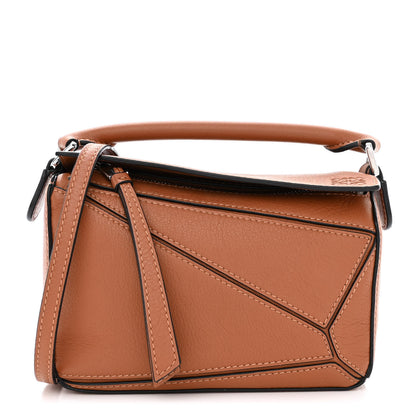 Loewe Calfskin Mini Puzzle Bag Tan 1 of 13